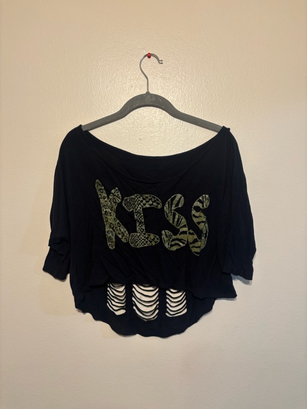Leopard Kiss off shoulder (2color)